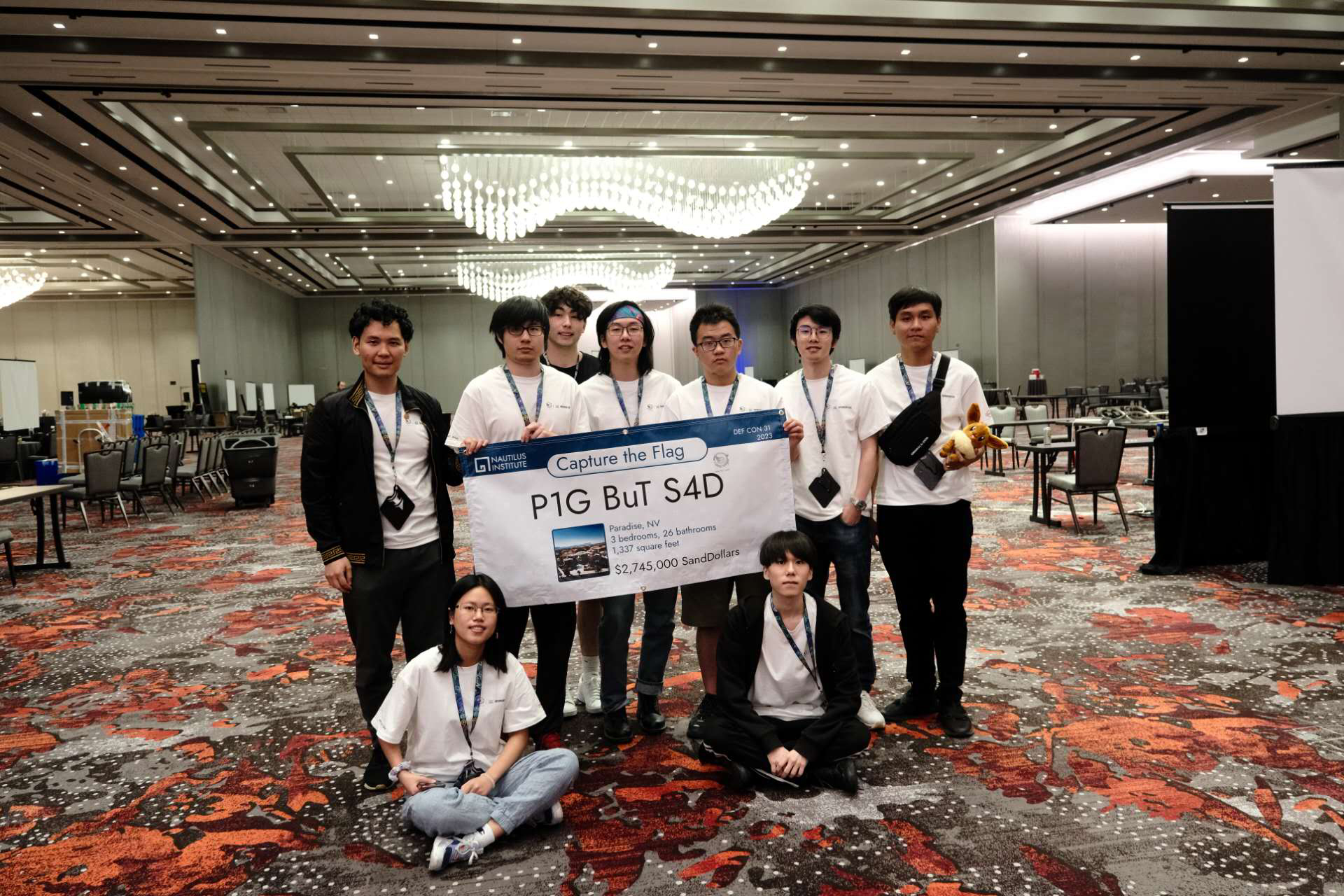 MSSI student and team takes seventh place at DEF CON 2023